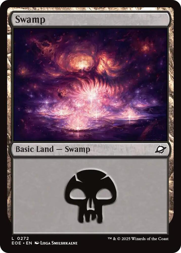 Swamp 0272 272 (Edge of Eternities)  - Foil | Good Games Adelaide SA
