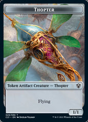 Golem (027) // Thopter Token [Commander 2021 Tokens] | Good Games Adelaide SA