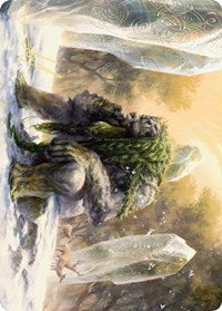 Svella, Ice Shaper Art Card (Gold-Stamped Signature) [Kaldheim: Art Series] | Good Games Adelaide SA
