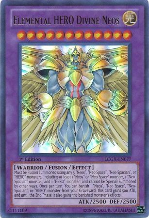 Elemental HERO Divine Neos [LCGX-EN077] Ultra Rare | Good Games Adelaide SA