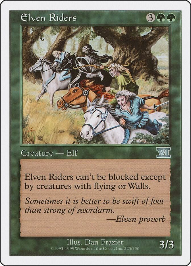 Elven Riders 225 (Classic Sixth Edition)  | Good Games Adelaide SA