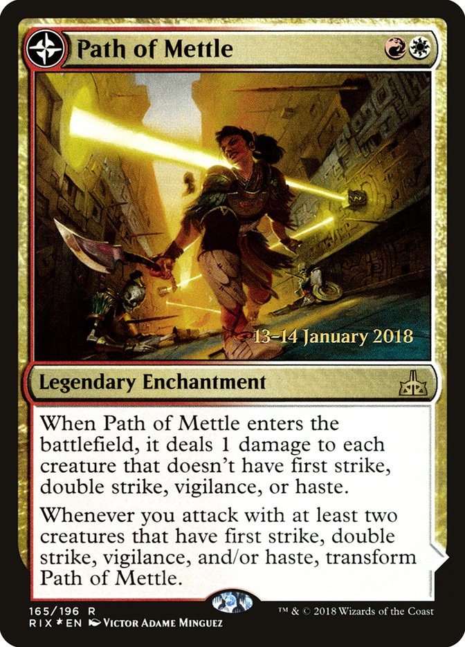 Path of Mettle [Rivals of Ixalan Promos] | Good Games Adelaide SA