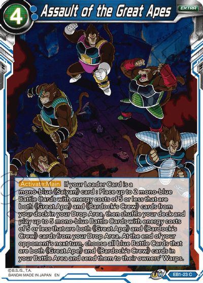 Assault of the Great Apes (EB1-23) [Battle Evolution Booster] | Good Games Adelaide SA