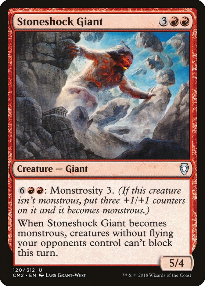 Stoneshock Giant 120 (Commander Anthology Volume II)  | Good Games Adelaide SA