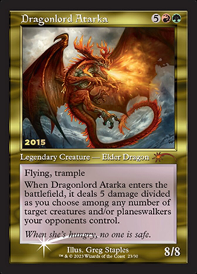 Dragonlord Atarka [30th Anniversary Promos] | Good Games Adelaide SA