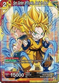 Son Goten & Trunks, Back to Back [EX09-05] | Good Games Adelaide SA
