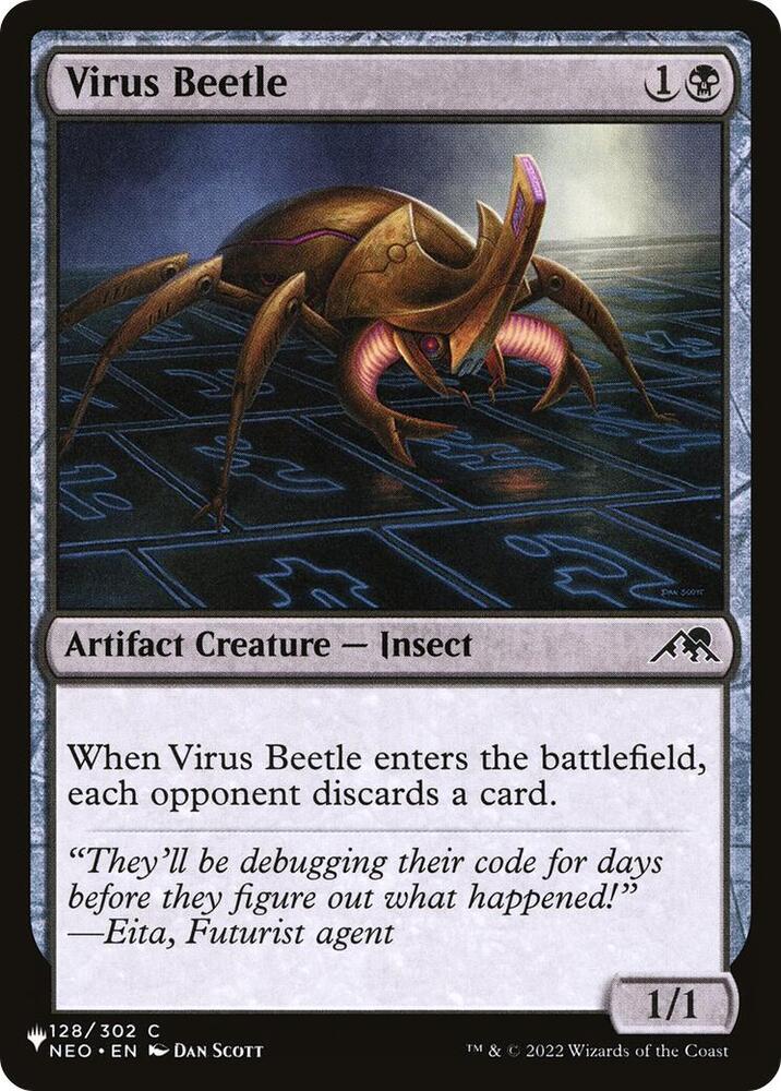 Virus Beetle 128/302 (The List Reprints)  | Good Games Adelaide SA
