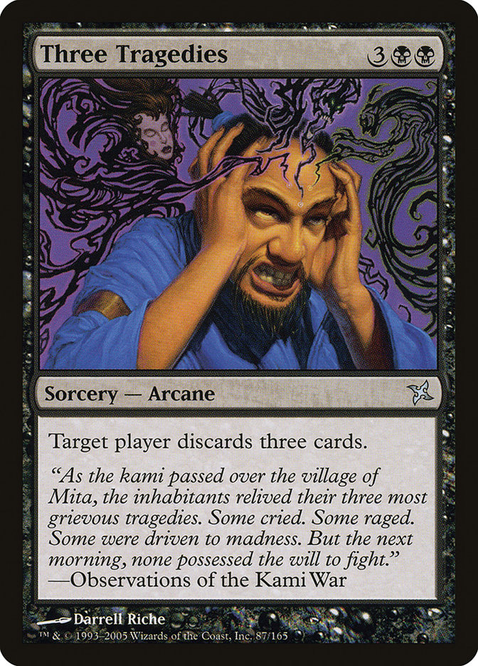 Three Tragedies 87 (Betrayers of Kamigawa)  | Good Games Adelaide SA