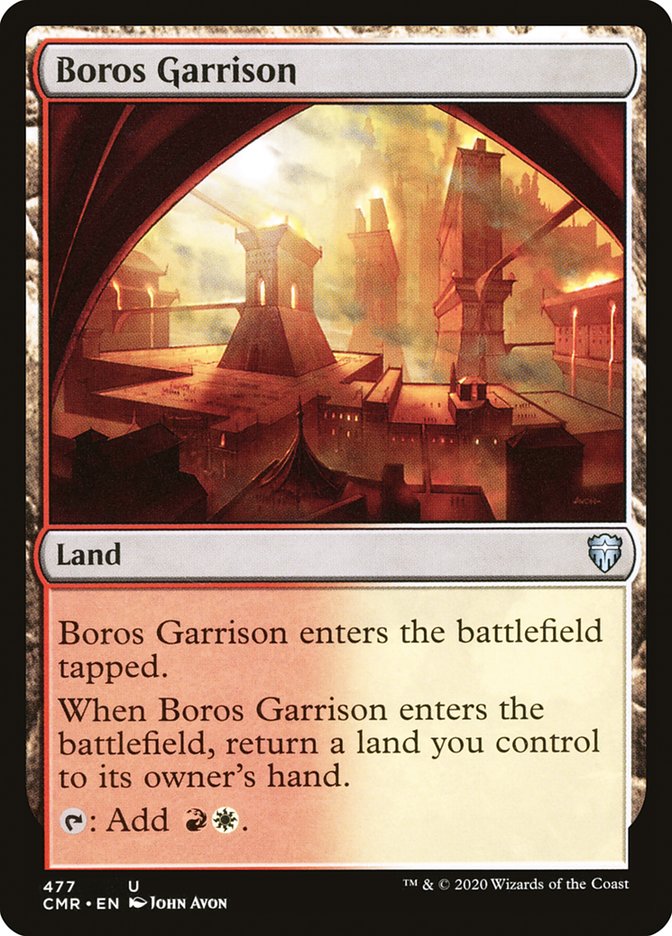 Boros Garrison [Commander Legends] | Good Games Adelaide SA