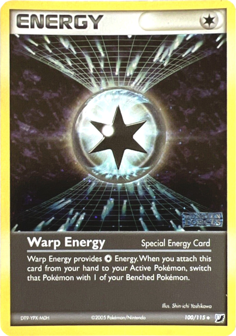 Warp Energy (100/115) (Stamped) [EX: Unseen Forces] | Good Games Adelaide SA