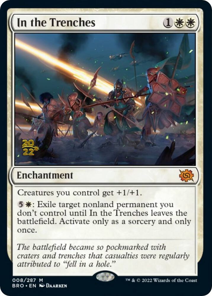 In the Trenches 8 (Prerelease Cards)  - Foil | Good Games Adelaide SA