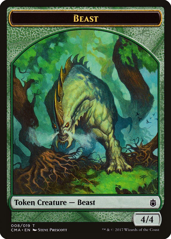 Beast (008/019) [Commander Anthology Tokens] | Good Games Adelaide SA