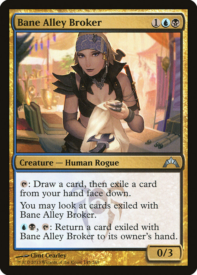 Bane Alley Broker 145 (Gatecrash)  - Foil | Good Games Adelaide SA