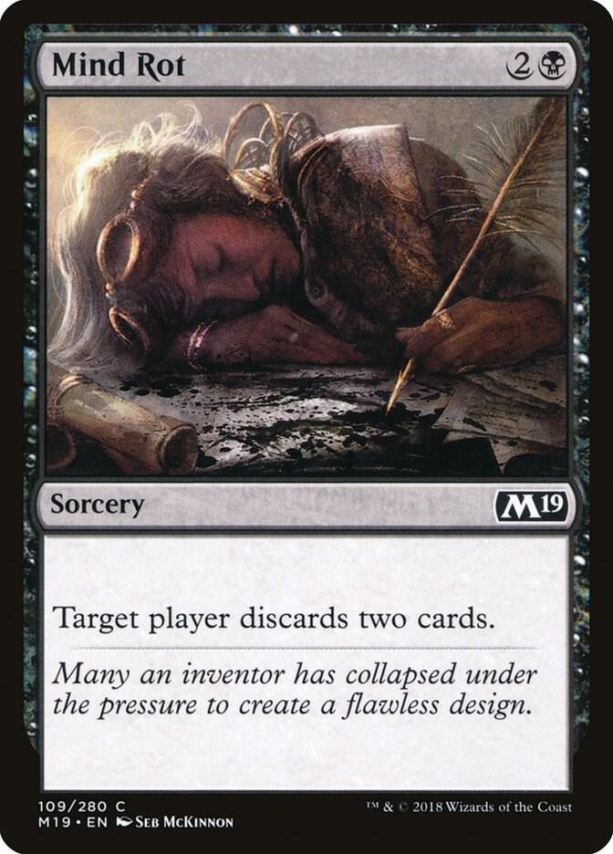 Mind Rot 109 (Core Set 2019)  - Foil | Good Games Adelaide SA