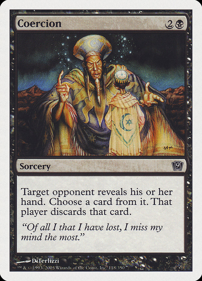 Coercion [Ninth Edition] | Good Games Adelaide SA