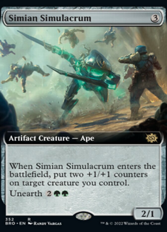 Simian Simulacrum (Extended Art) [The Brothers' War] | Good Games Adelaide SA
