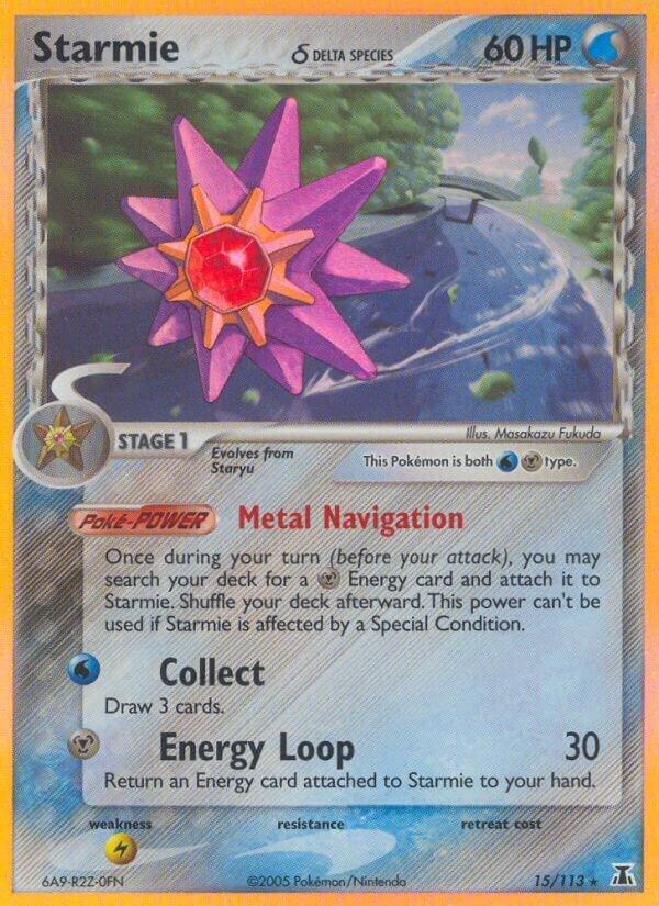 Starmie Delta Species 15/113 (Delta Species)  - Reverse Holofoil | Good Games Adelaide SA