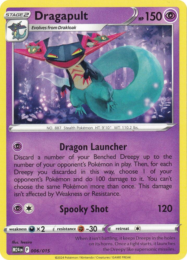 Dragapult 006/015 (McDonald's Promos 2024)  | Good Games Adelaide SA