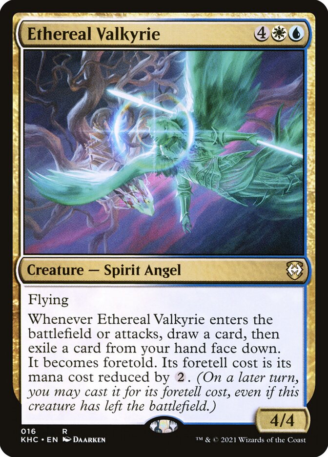 Ethereal Valkyrie 16 (Commander: Kaldheim)  | Good Games Adelaide SA
