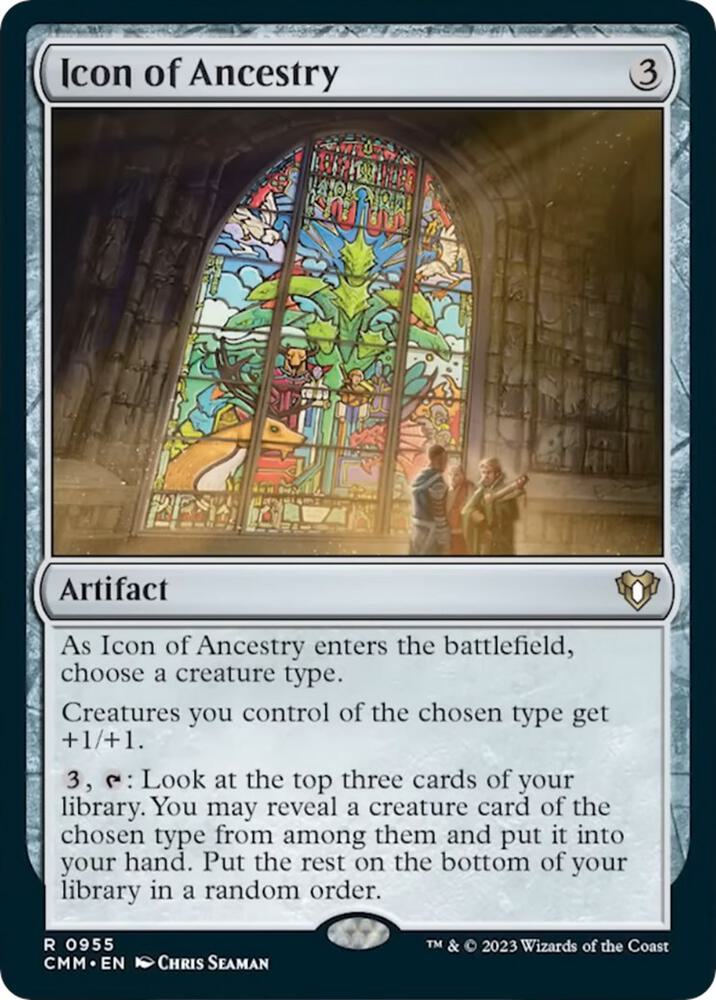 Icon of Ancestry 955 (Commander Masters)  | Good Games Adelaide SA