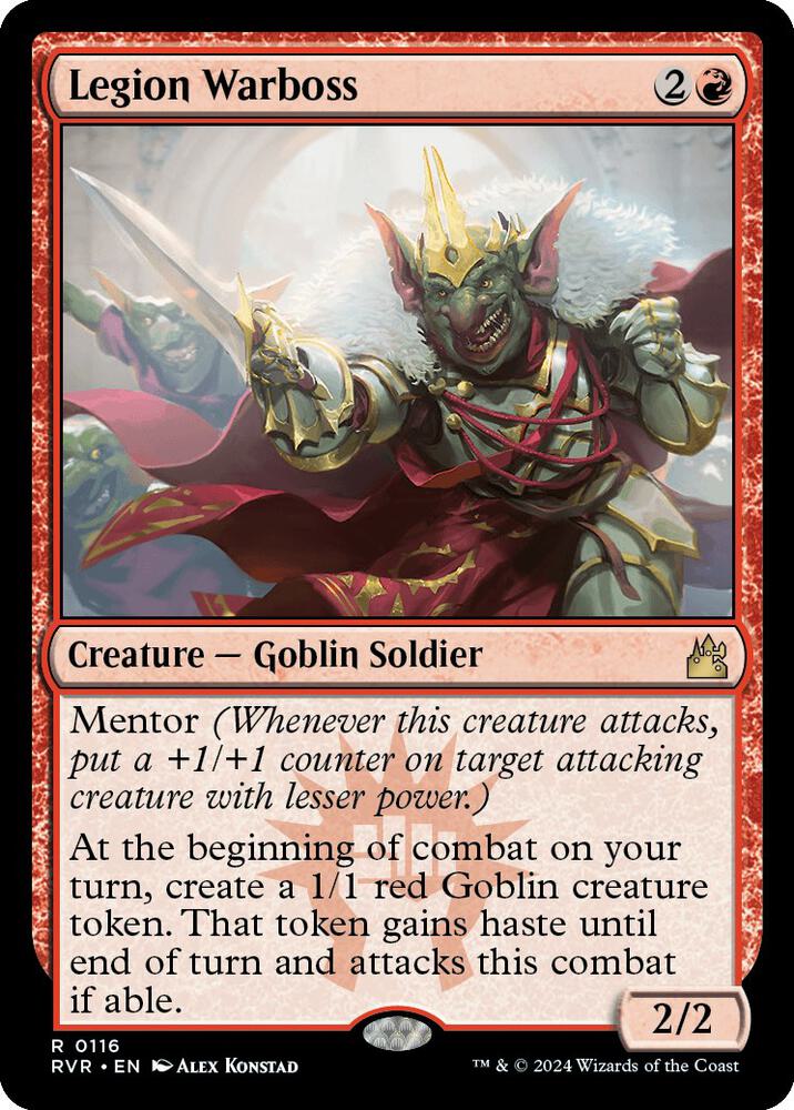 Legion Warboss 116 (Ravnica Remastered)  | Good Games Adelaide SA