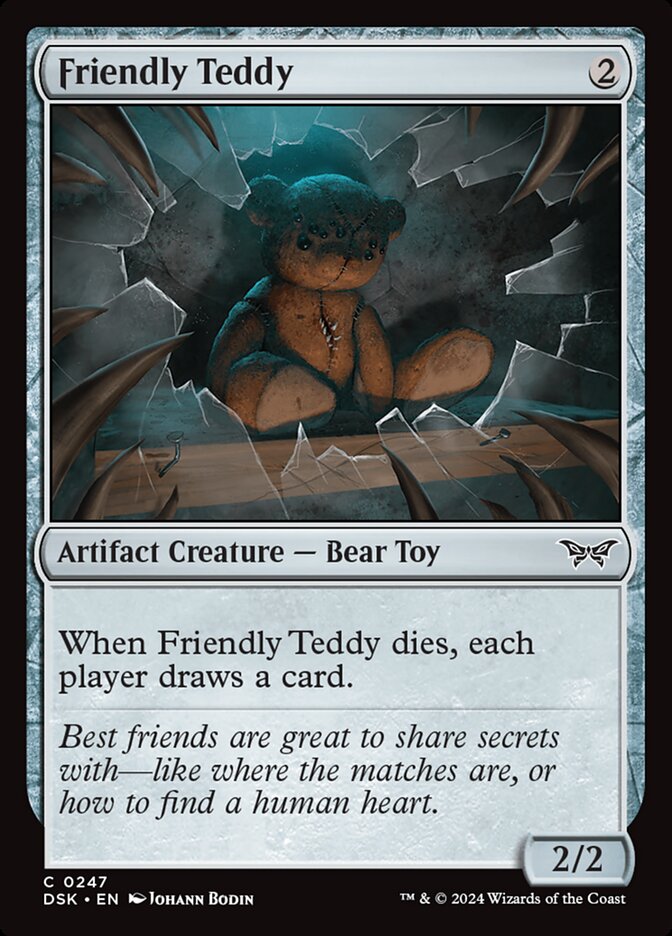 Friendly Teddy 247 (Duskmourn: House of Horror)  | Good Games Adelaide SA