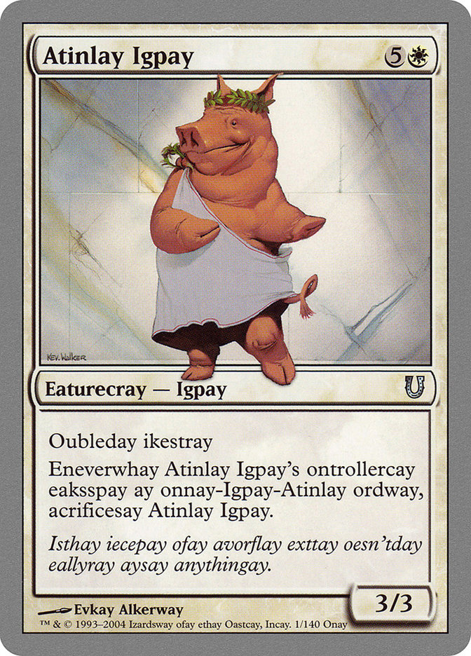 Atinlay Igpay 1 (Unhinged)  | Good Games Adelaide SA