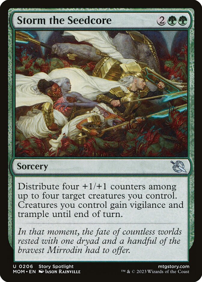 Storm the Seedcore 206 (March of the Machine)  - Foil | Good Games Adelaide SA