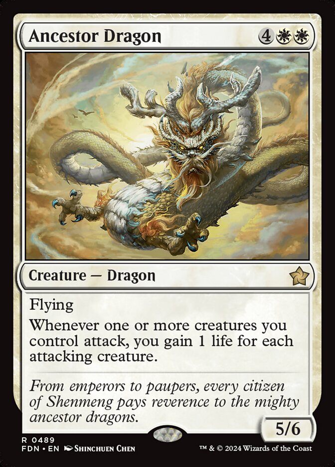 Ancestor Dragon 489 (Foundations)  | Good Games Adelaide SA