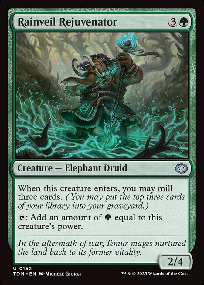 Rainveil Rejuvenator 152 (Tarkir: Dragonstorm)  - Foil | Good Games Adelaide SA