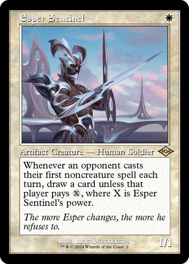 Esper Sentinel Retro Frame 2 (Modern Horizons 2)  | Good Games Adelaide SA