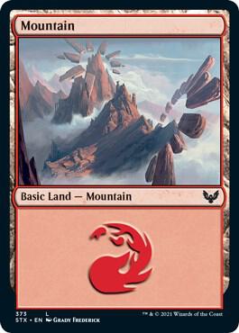 Mountain 373 373 (Strixhaven: School of Mages)  | Good Games Adelaide SA