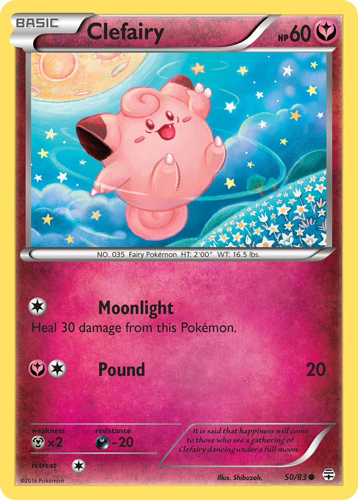 Clefairy (50/83) [XY: Generations] | Good Games Adelaide SA
