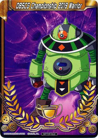 DBSCG Championship 2019 Warrior (Merit Card) - Universe 3 "Mosco" (3) [Tournament Promotion Cards] | Good Games Adelaide SA
