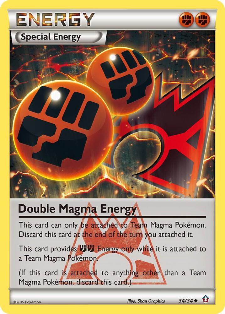 Double Magma Energy 34/34 (Double Crisis)  | Good Games Adelaide SA