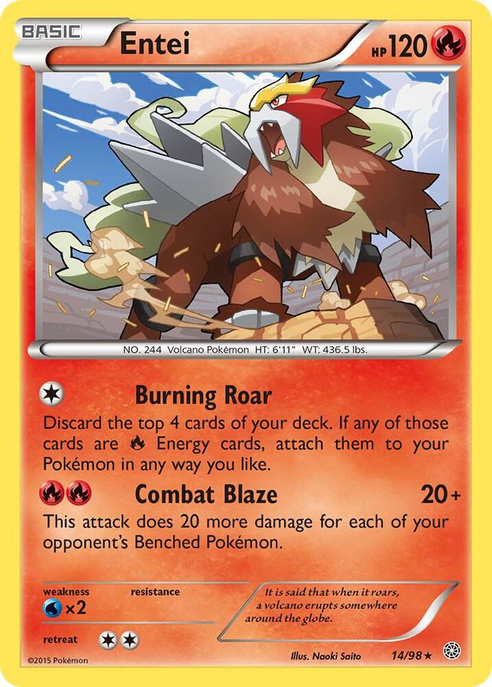Entei 14/98 (XY - Ancient Origins)  | Good Games Adelaide SA