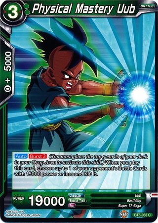 Physical Mastery Uub (BT5-063) [Miraculous Revival] | Good Games Adelaide SA