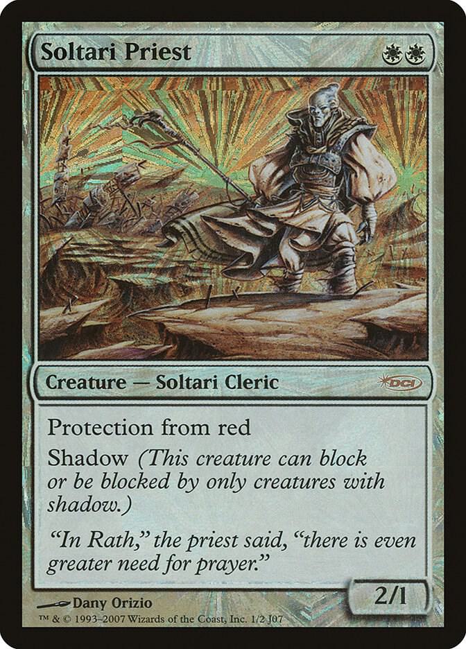 Soltari Priest [Scholarship] 1 (Junior Series Promos)  - Foil | Good Games Adelaide SA