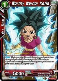 Worthy Warrior Kefla (Divine Multiverse Draft Tournament) (DB2-009) [Tournament Promotion Cards] | Good Games Adelaide SA