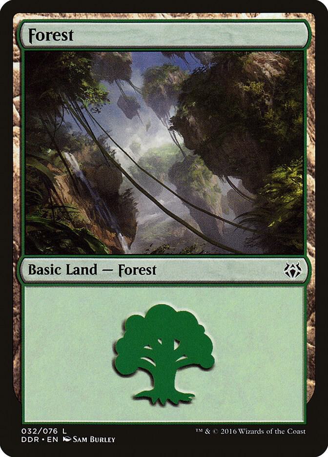 Forest 32 32 (Duel Decks: Nissa vs. Ob Nixilis)  | Good Games Adelaide SA