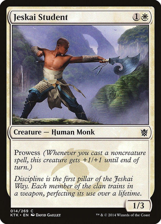 Jeskai Student 14 (Khans of Tarkir)  | Good Games Adelaide SA
