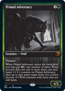 Primal Adversary 194 (Innistrad: Double Feature)  - Foil | Good Games Adelaide SA