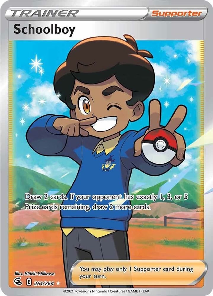 Schoolboy Full Art 261/264 (SWSH08: Fusion Strike)  - Holofoil | Good Games Adelaide SA