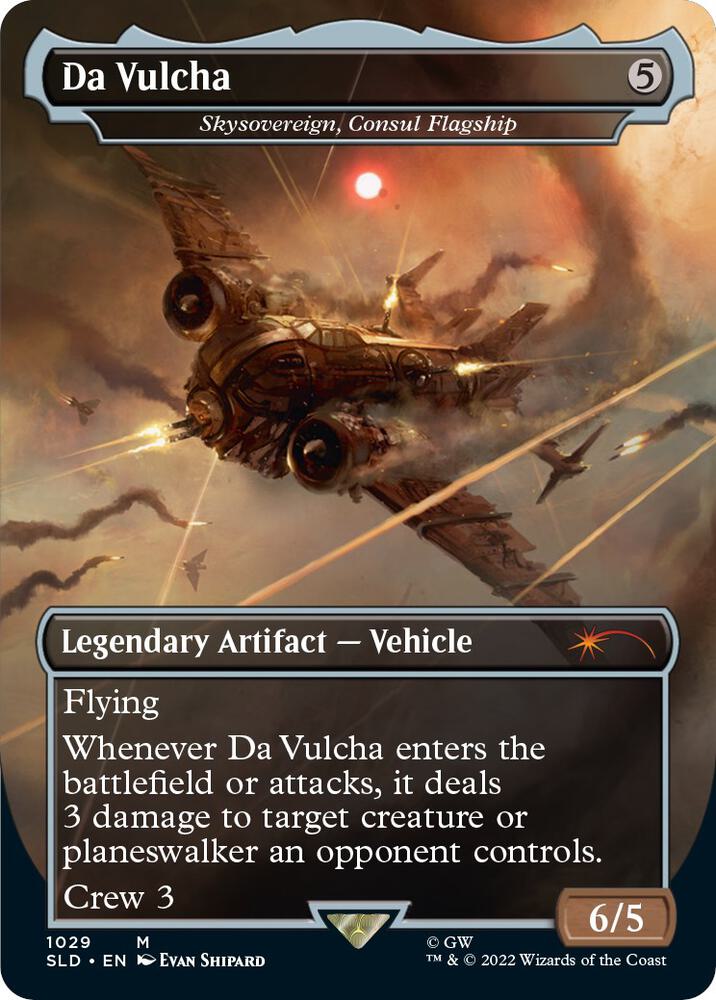 Da Vulcha Skysovereign Consul Flagship Borderless 1029 (Secret Lair Drop Series)  | Good Games Adelaide SA