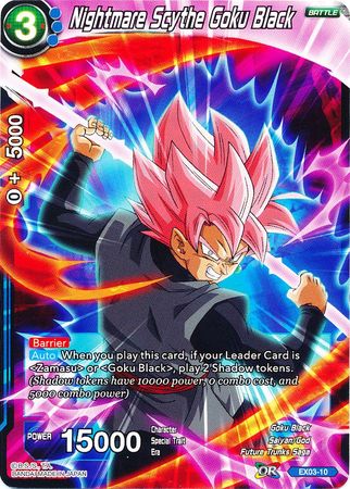 Nightmare Scythe Goku Black [EX03-10] | Good Games Adelaide SA