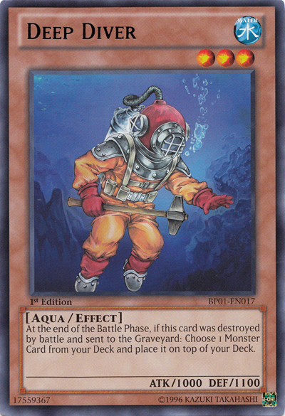 Deep Diver [BP01-EN017] Rare | Good Games Adelaide SA