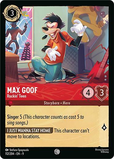 Max Goof Rockin Teen 112/204 (Fabled)  - Cold Foil | Good Games Adelaide SA