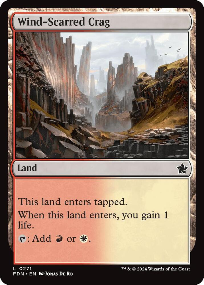 Wind Scarred Crag 271 (Foundations)  | Good Games Adelaide SA