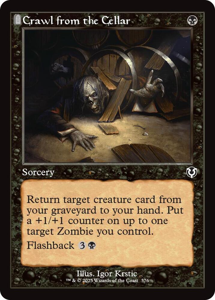 Crawl from the Cellar 376 (Innistrad Remastered)  - Foil | Good Games Adelaide SA