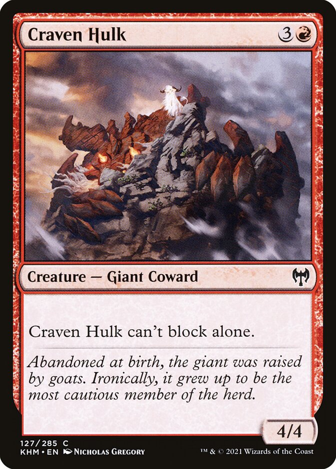 Craven Hulk 127 (Kaldheim)  - Foil | Good Games Adelaide SA